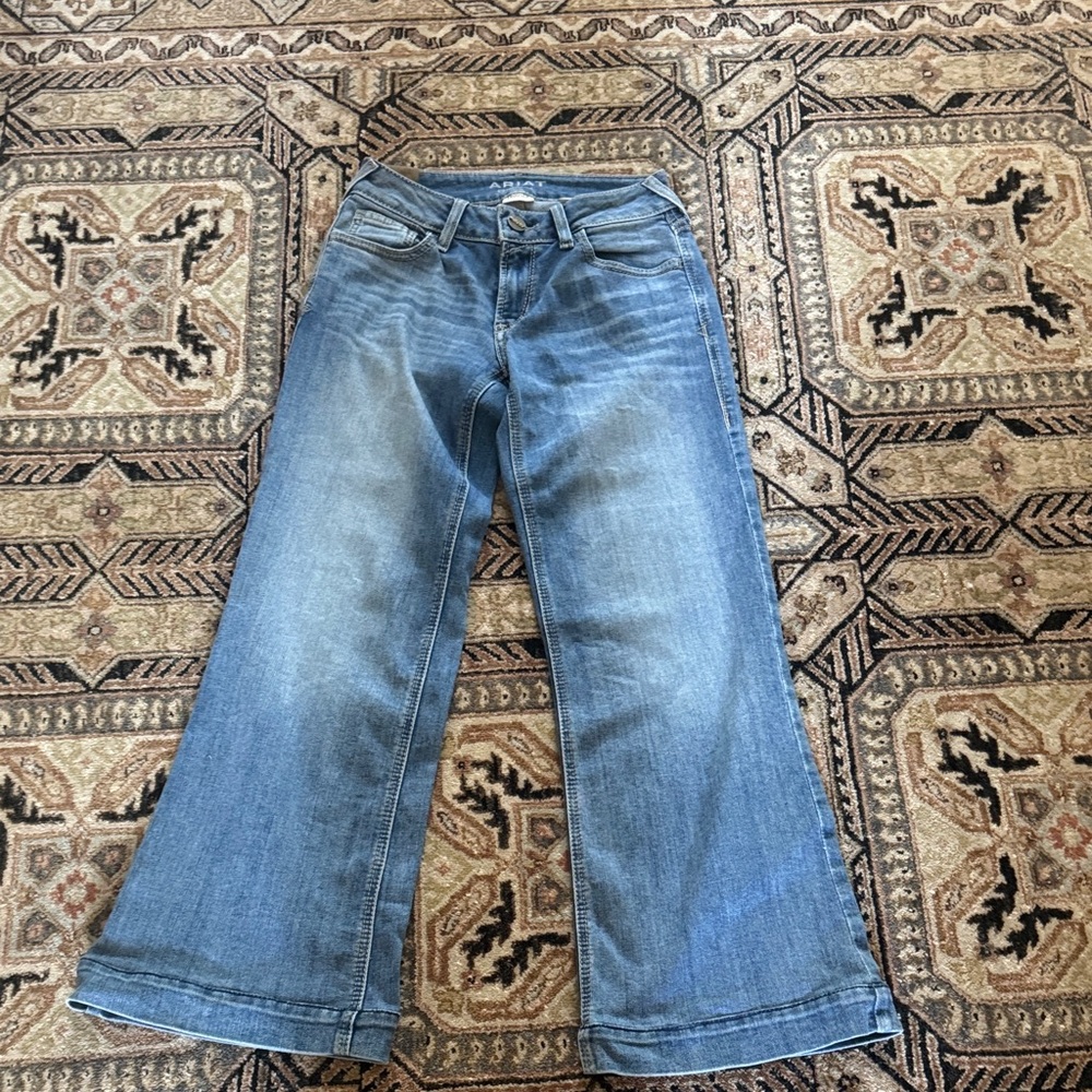 Ariat Women's Light Blue Flare Jeans